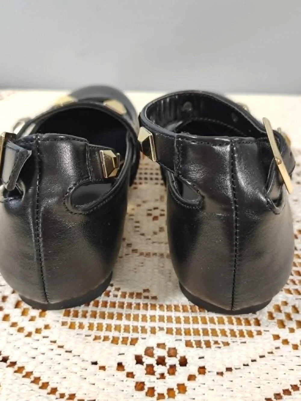 Marc Fisher Kids Ankle Strap Ballet Flats Shoes Girls Size US 12 UK 10.5